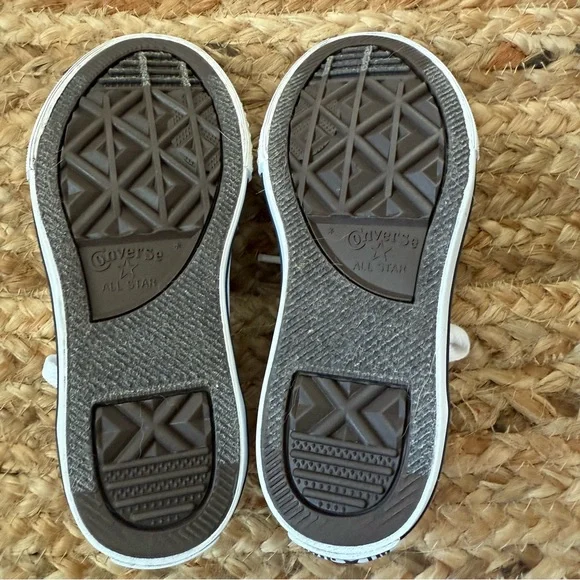 Converse All Star Little Kid Size 11 White Low Top Sneakers - Picture 8 of 8